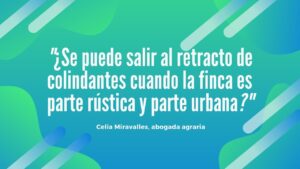 El Derecho De Tanteo Y Retracto En Fincas Urbanas Colindantes