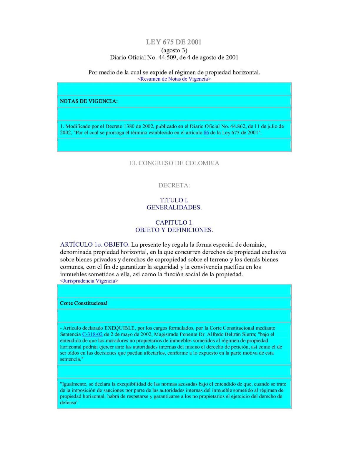Derechos de los propietarios en la Ley de Propiedad Horizontal