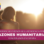 ¿Es posible salir de España con residencia por razones humanitarias?