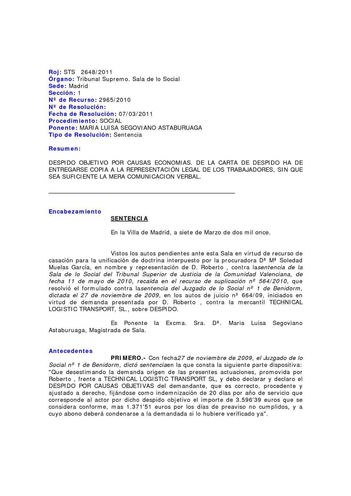 ¿Qué Es Un Despido Por Causas Objetivas?